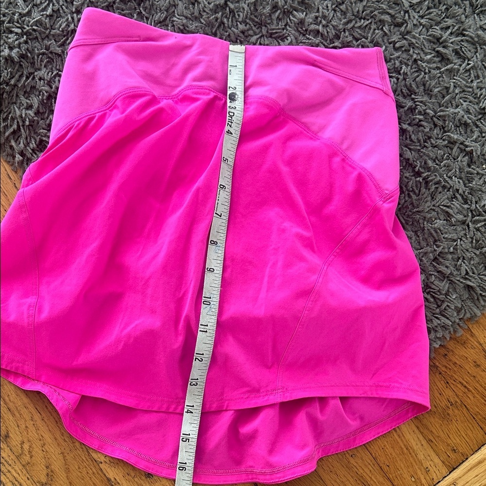 Lululemon Bright Pink Women's Essential High-Rise Run Mini Skirt / Skort XS - Picture 8 of 8